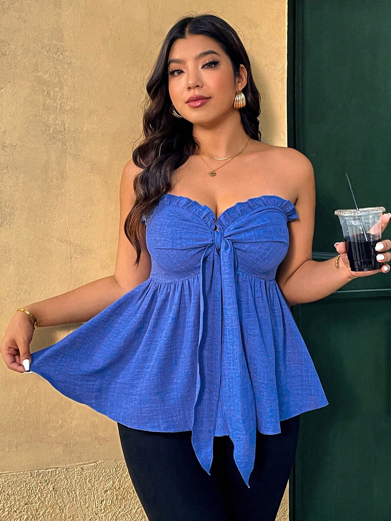 بلوزة نسائية بمقاسات كبيرة بدو - مراجعة Summer Clothing For Plus Size Women وسعره