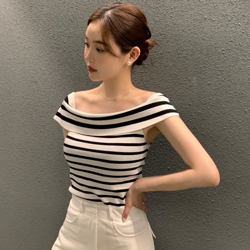 الصيف أزياء شريطية محبوك تي شي - مراجعة Summer Zara وسعره