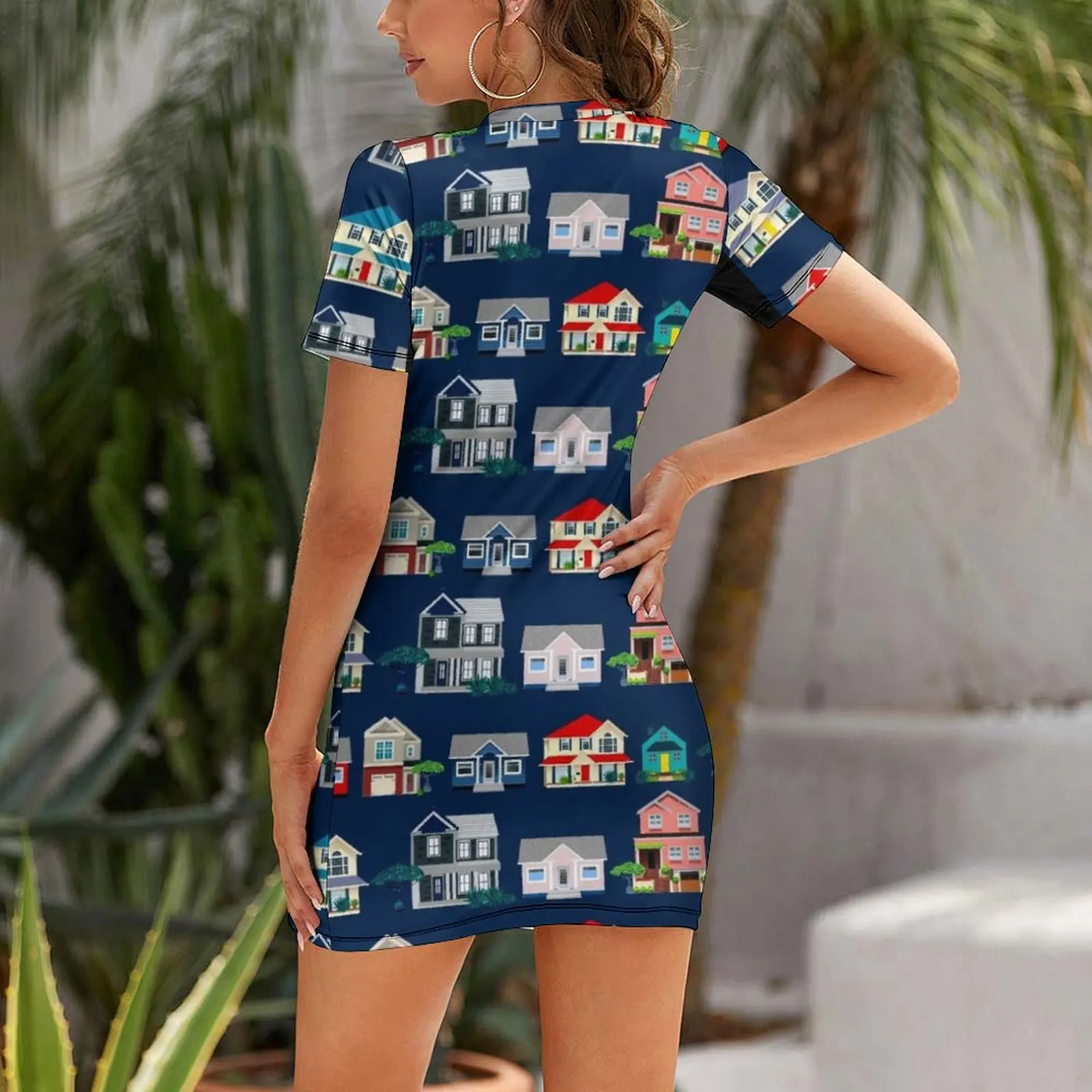 فستان قصير الأكمام من هاوسز أو - مراجعة Summer Clothing Online وسعره